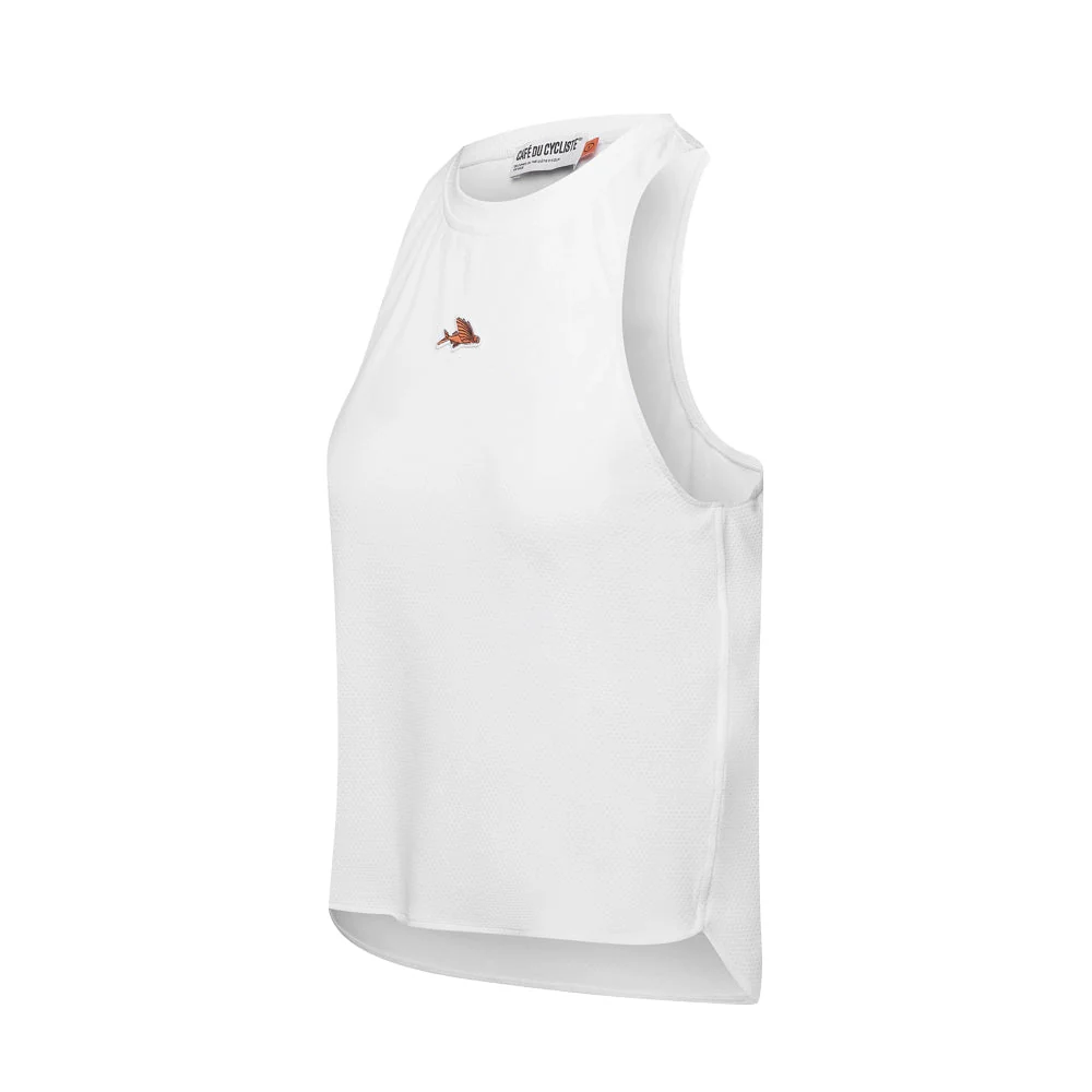 CAFE DU CYCLISTE Julia V2 Technical Training Women Top - White - Image 3