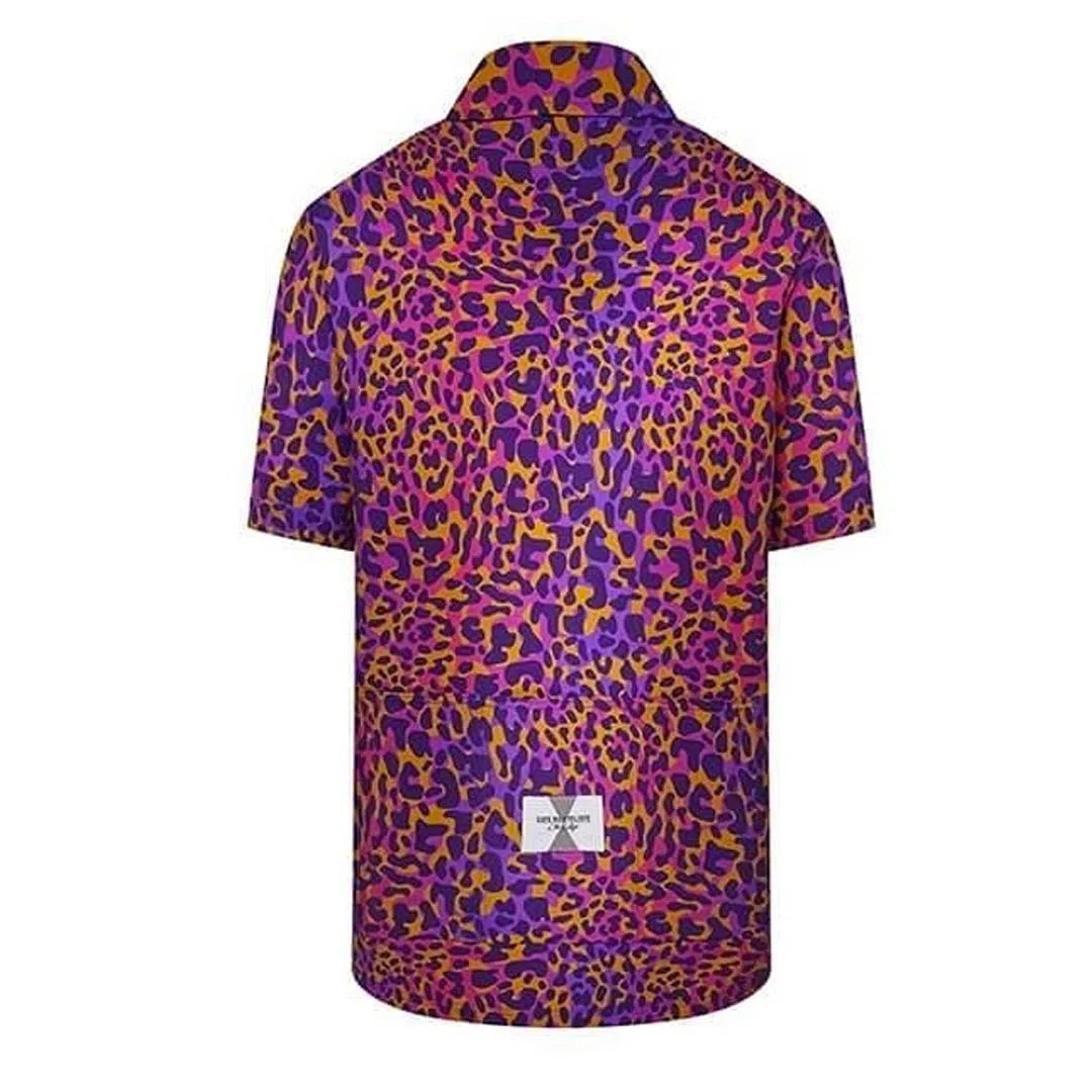 CAFE DU CYCLISTE  Laureline Gravel Jersey - Leopard - Image 2