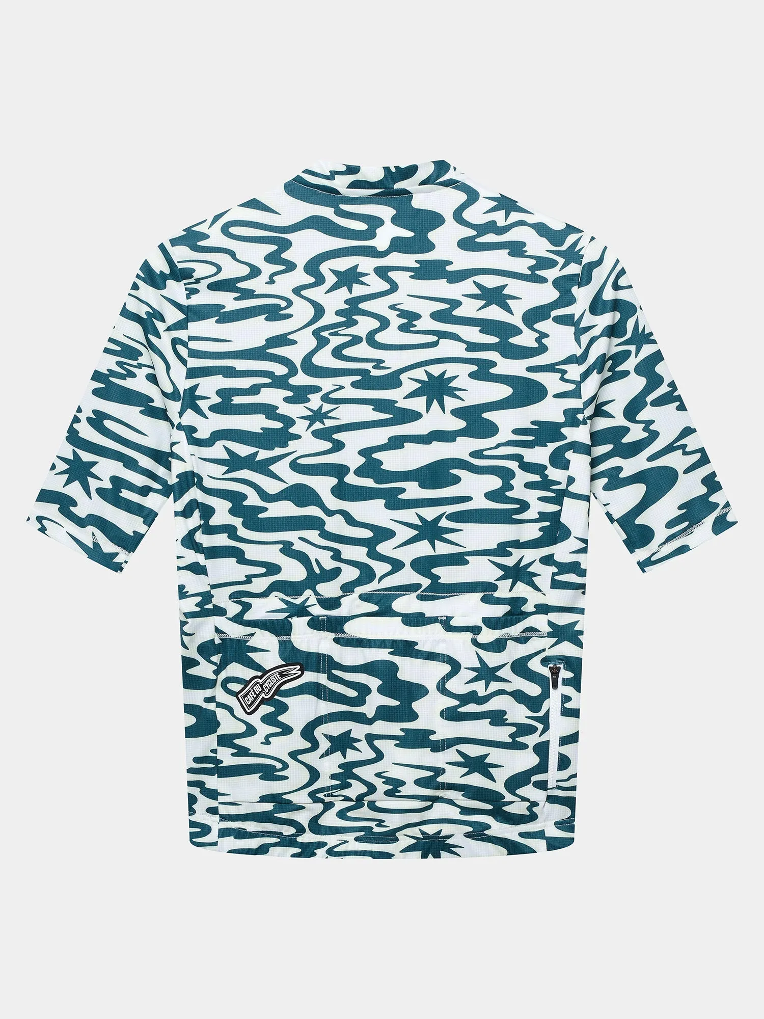 CAFÉ DU CYCLISTE Laurette Jersey  - Stars Dark Sea - Image 7
