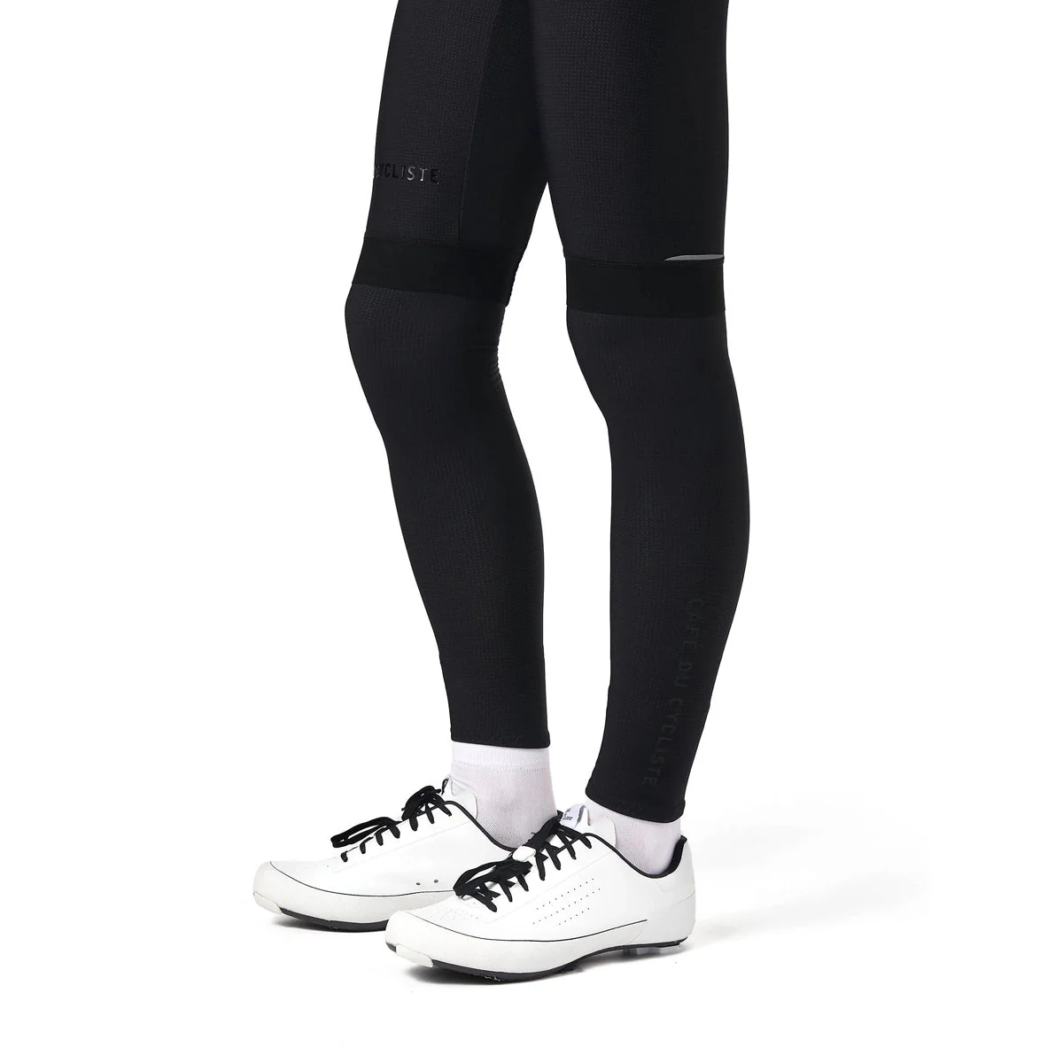 CAFE DU CYCLISTE Lili Rain Leg Warmers - Black - Image 3
