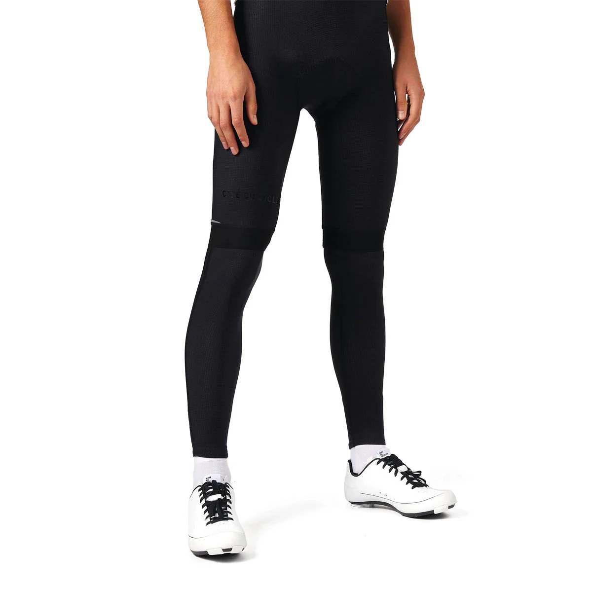 CAFE DU CYCLISTE Lili Rain Leg Warmers - Black - Image 4