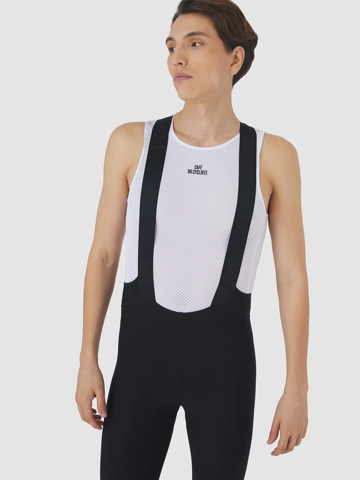 CAFE DU CYCLISTE Liliane Sleeveless Base Layer - White - Image 3