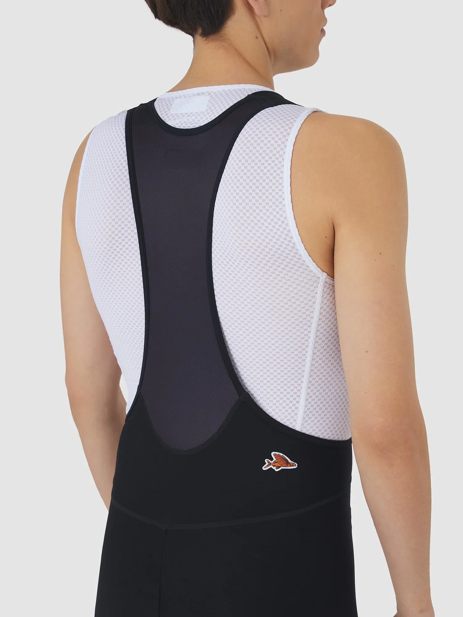 CAFE DU CYCLISTE Liliane Sleeveless Base Layer - White - Image 4