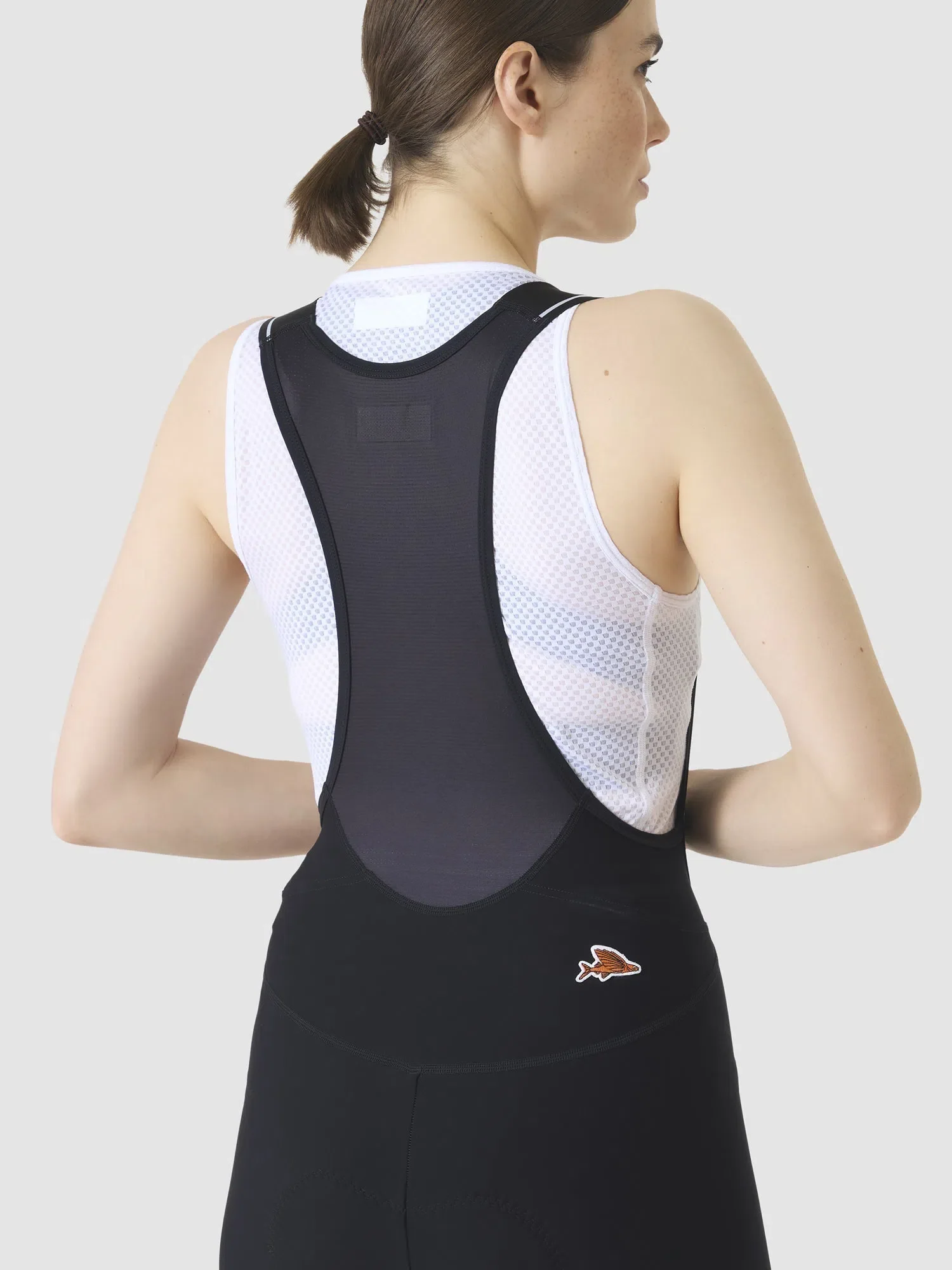 CAFE DU CYCLISTE Liliane Sleeveless Women Base Layer - White - Image 4