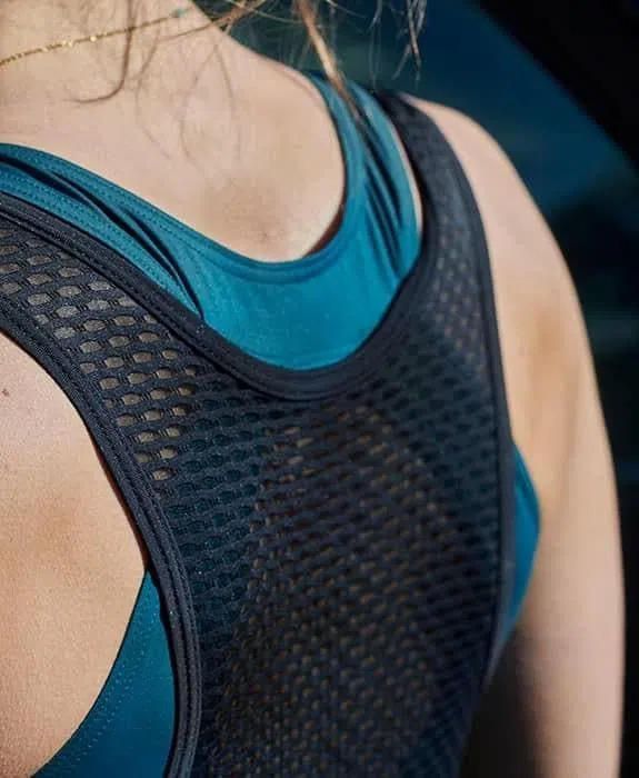 CAFE DU CYCLISTE Lisa Cycling Bra - Alpine Green - Image 4