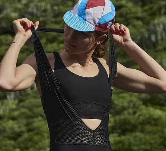 CAFE DU CYCLISTE Lisa Cycling Bra - Black - Image 4
