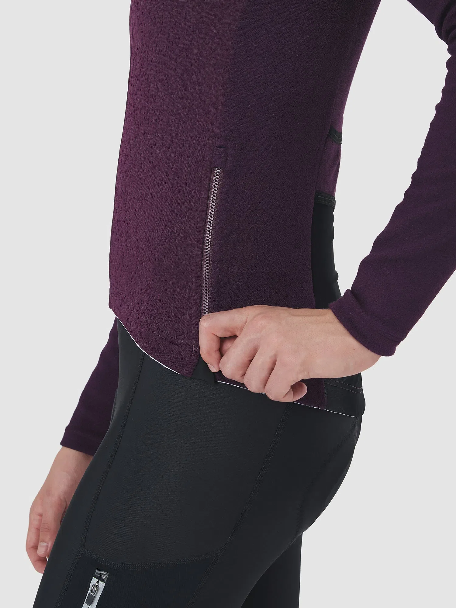 CAFE DU CYCLISTE Lydia Audax Long Sleeve Jersey - Quetsche - Image 5