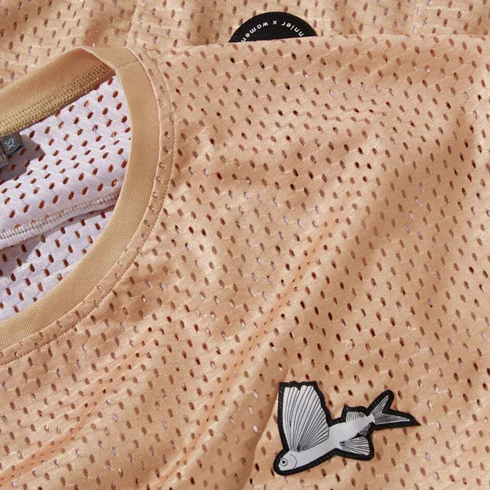 CAFE DU CYCLISTE Magalie Women Gravel Jersey - Apricot - Image 5