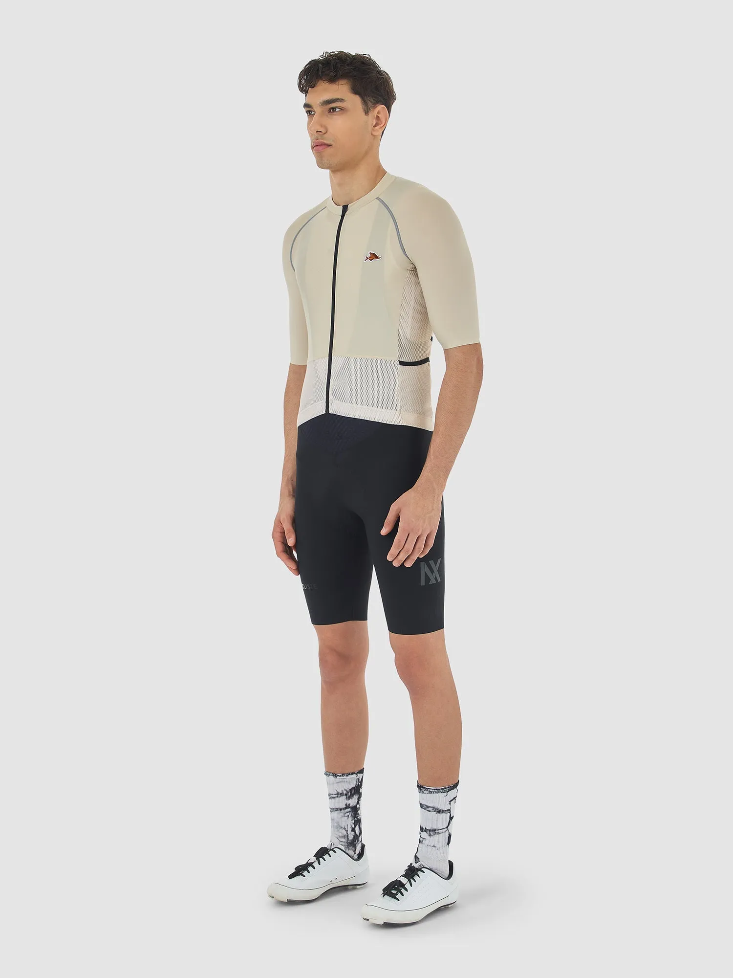 CAFE DU CYCLISTE Magda Lightweight Jersey - Chalk - Image 3