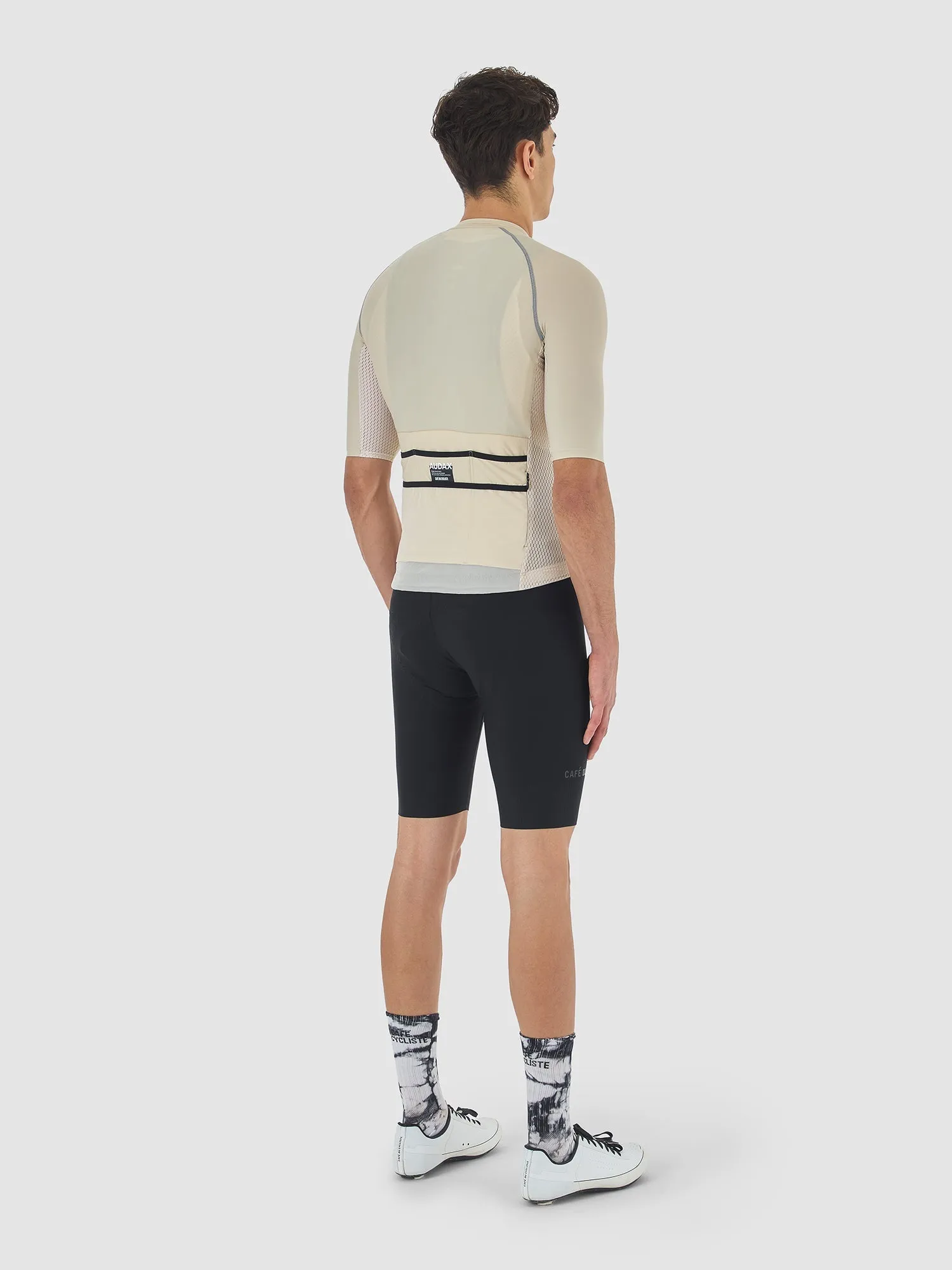 CAFE DU CYCLISTE Magda Lightweight Jersey - Chalk - Image 4