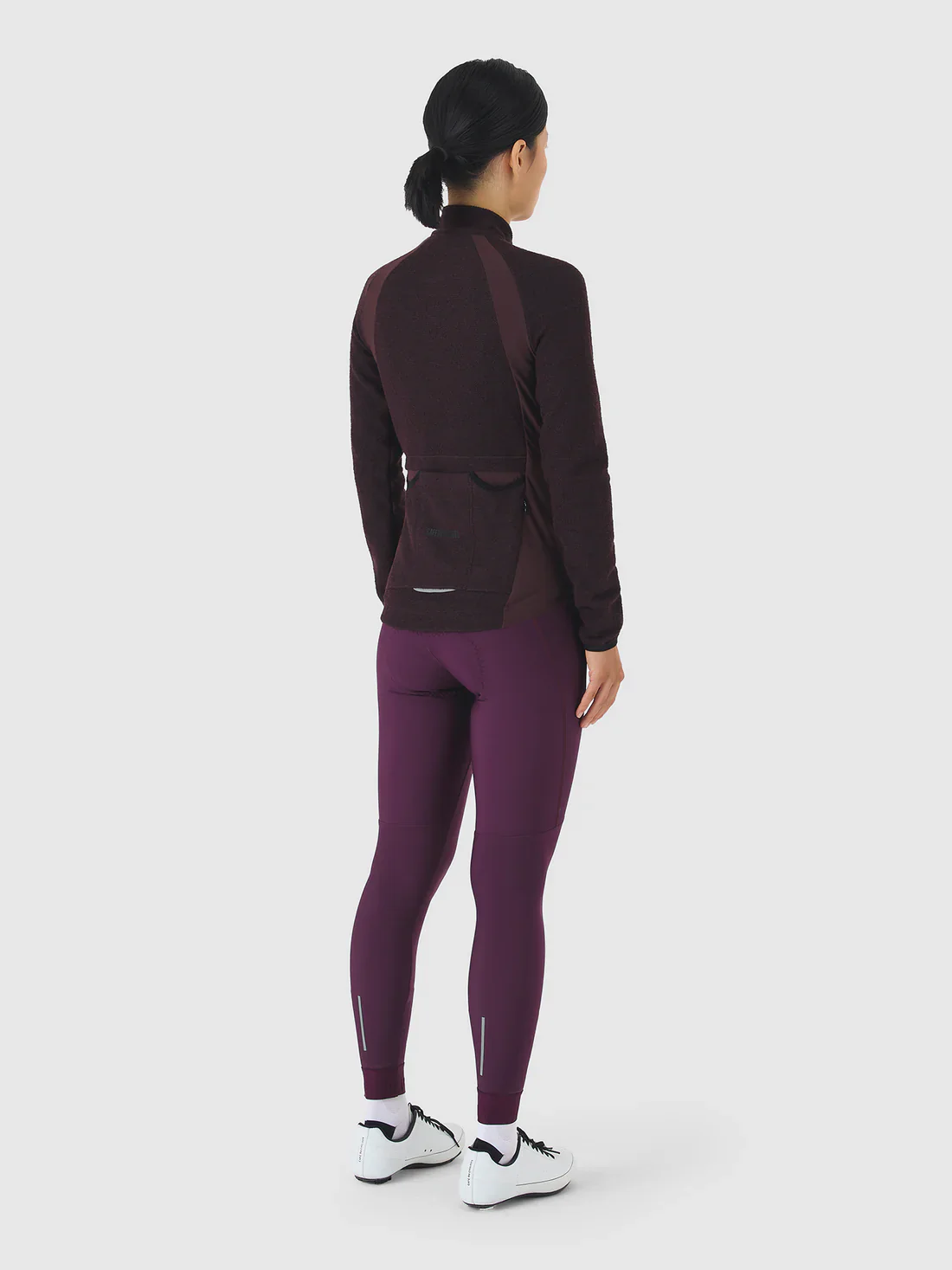 CAFE DU CYCLISTE Marguerite V2 Long Sleeve Women Jersey - Quetsche - Image 4