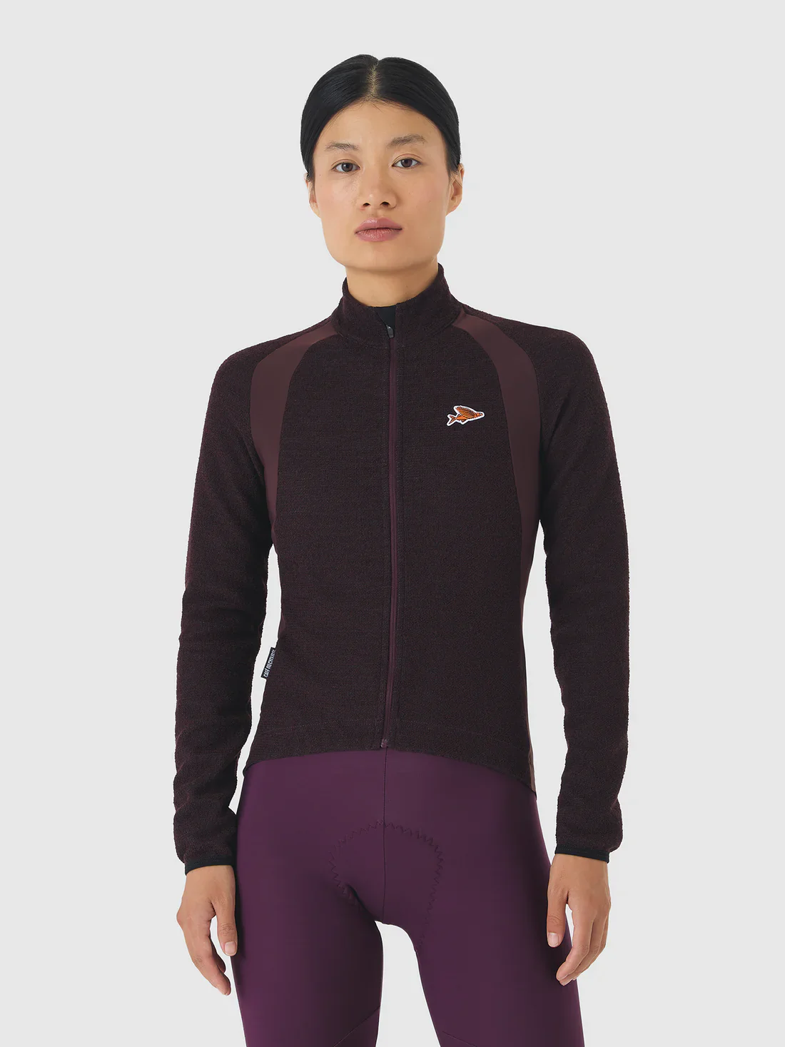 CAFE DU CYCLISTE Marguerite V2 Long Sleeve Women Jersey - Quetsche - Image 5