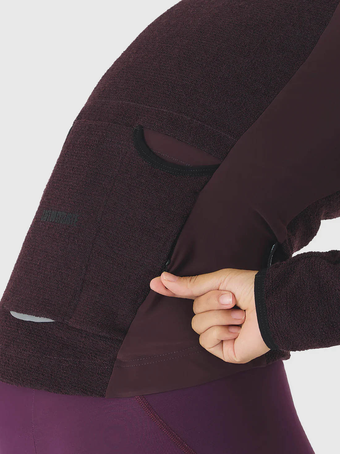 CAFE DU CYCLISTE Marguerite V2 Long Sleeve Women Jersey - Quetsche - Image 7