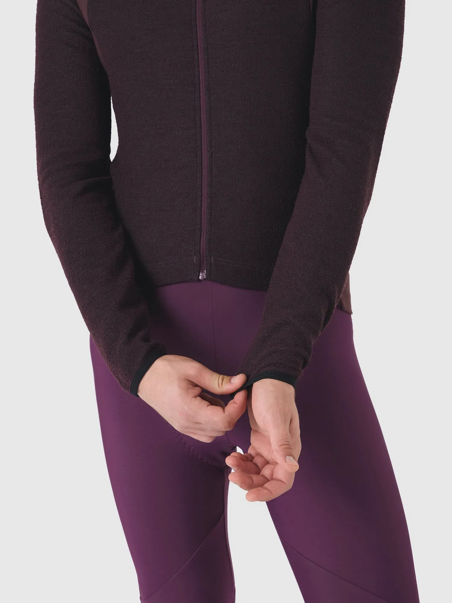 CAFE DU CYCLISTE Margueritte Long Sleeve Jersey - Quetsche - Image 4