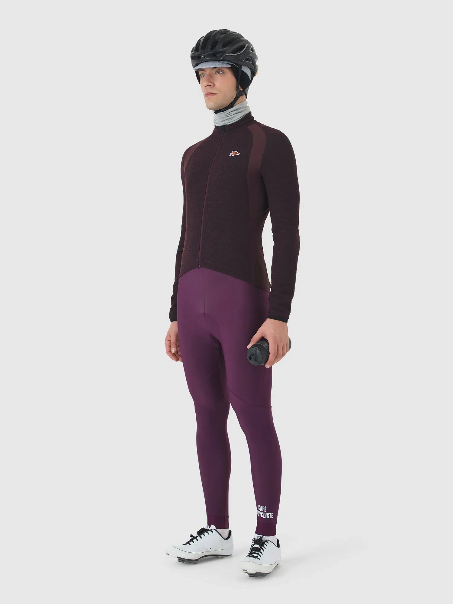 CAFE DU CYCLISTE Margueritte Long Sleeve Jersey - Quetsche - Image 6