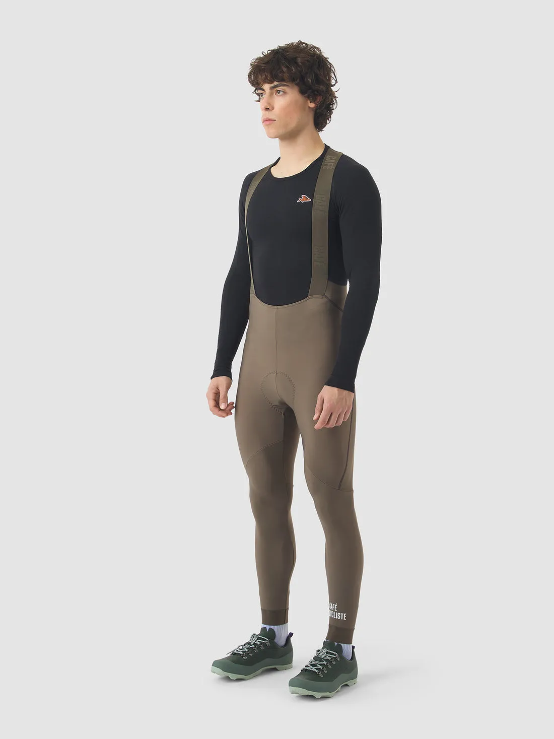 CAFE DU CYCLISTE Marie V2 Winter Bib Tights - Carob - Image 7