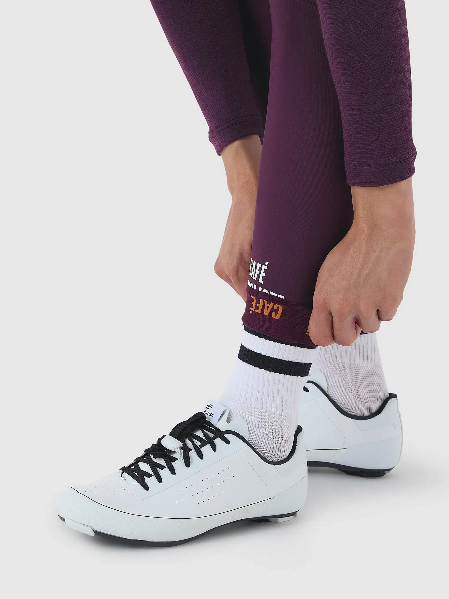 CAFE DU CYCLISTE Marie V2 Winter Bib Tights - Quetsche - Image 8