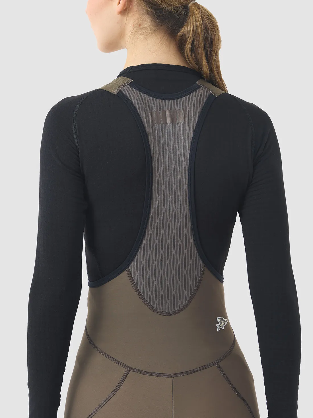 CAFE DU CYCLISTE Marie V2 Winter Women Bib Tights - Carob - Image 5