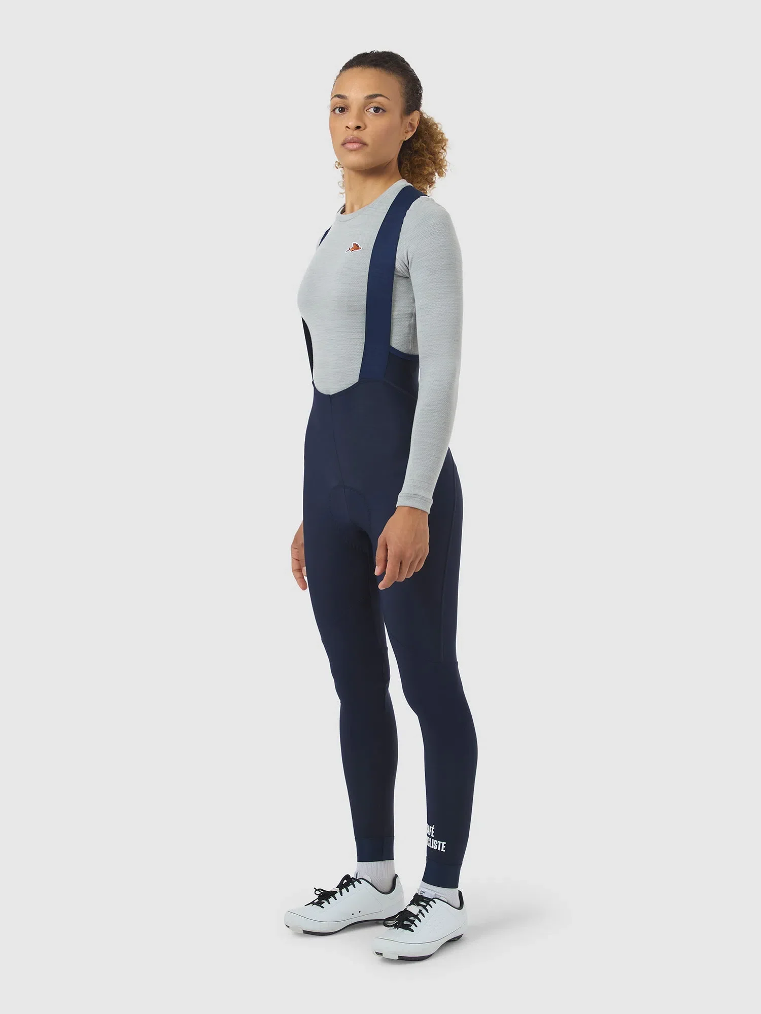 CAFE DU CYCLISTE Marie V2 Winter Women Bib Tights - Navy - Image 4