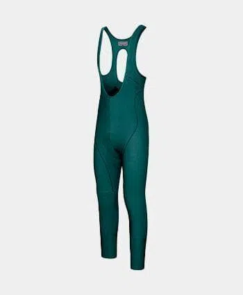 CAFE DU CYCLISTE Marie Winter Bib Tights - Alpine Green - Image 3