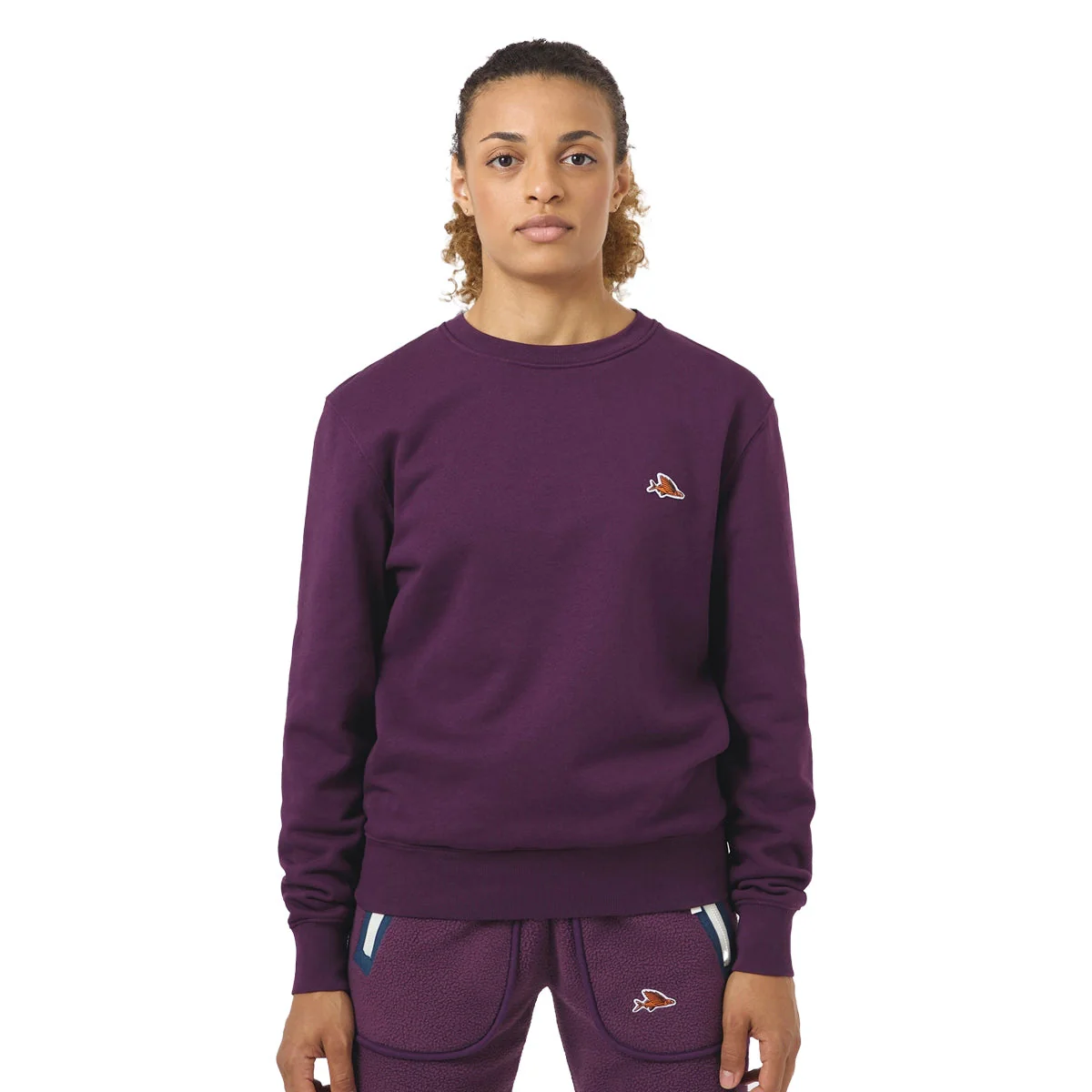 CAFE DU CYCLISTE Marlene Sweatshirt - Ride Quetsche - Image 3