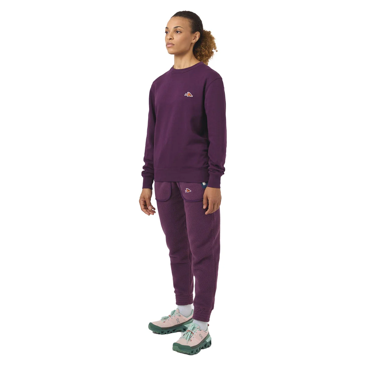 CAFE DU CYCLISTE Marlene Sweatshirt - Ride Quetsche - Image 4