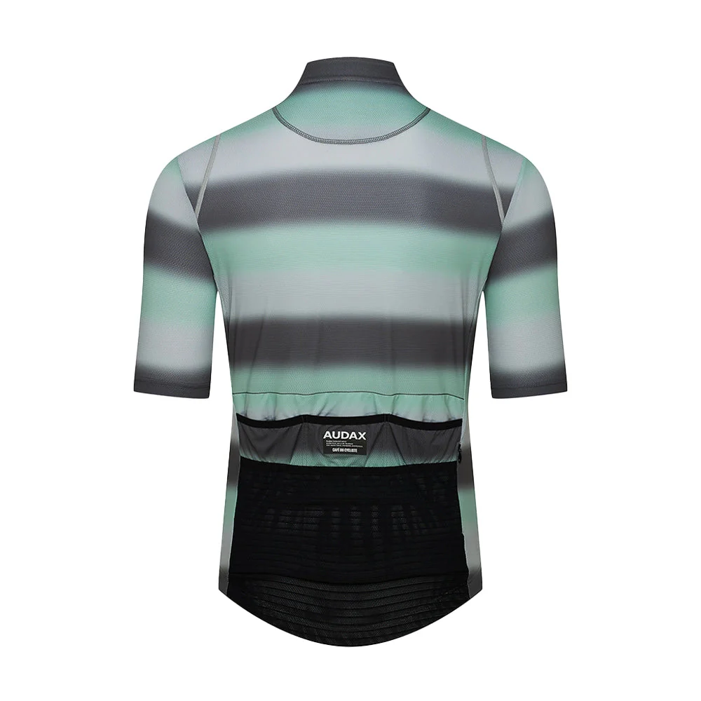 CAFE DU CYCLISTE Mona Cycling Jersey - Athracite Agave - Image 2