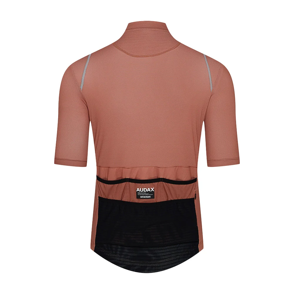 CAFE DU CYCLISTE Mona Cycling Jersey - Cashew - Image 2