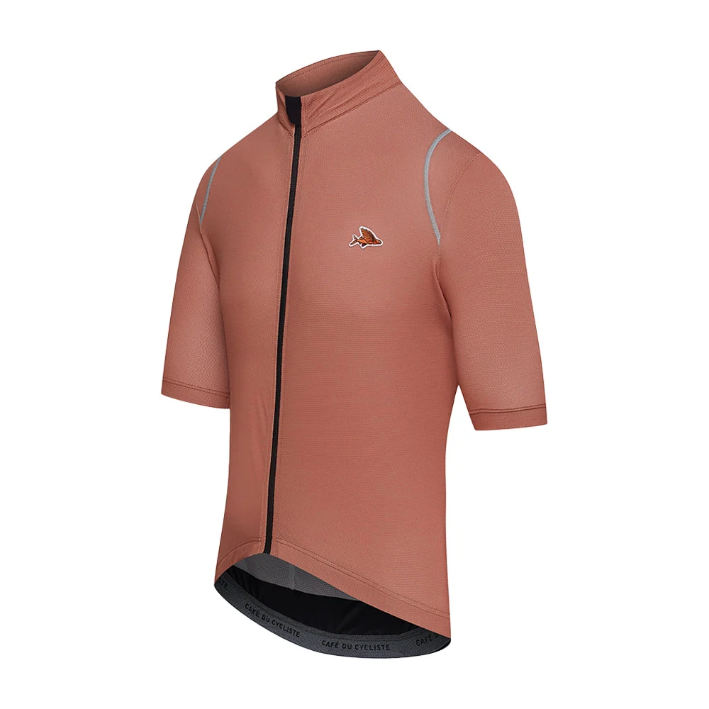 CAFE DU CYCLISTE Mona Cycling Jersey - Cashew - Image 3