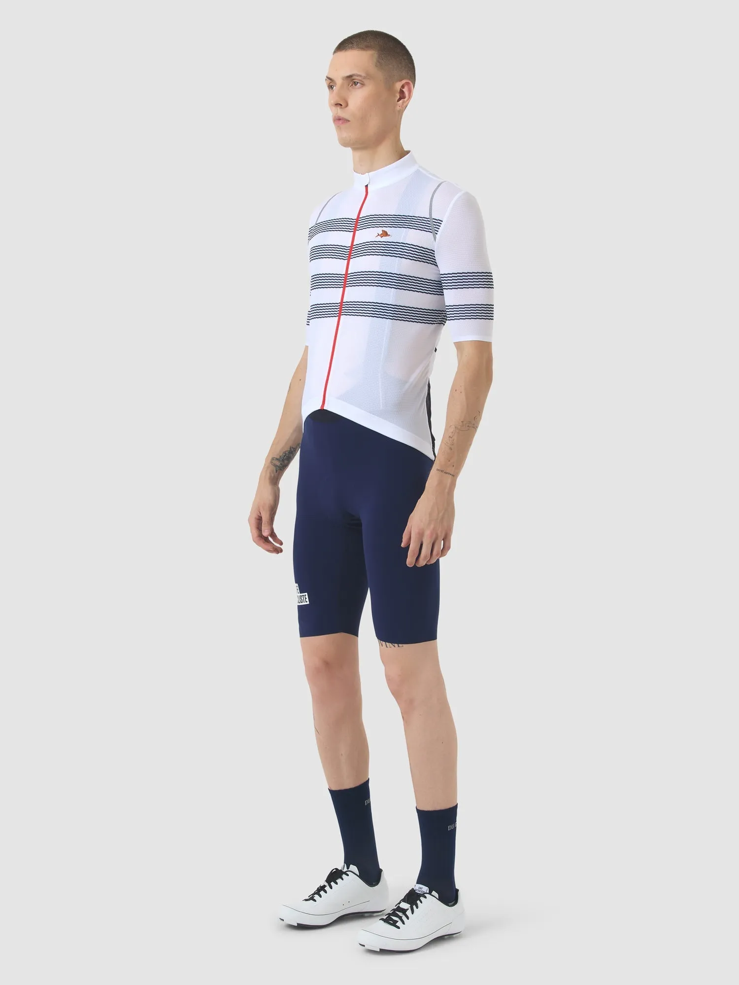 CAFÉ DU CYCLISTE Mona Jersey - Mariniere - Image 4