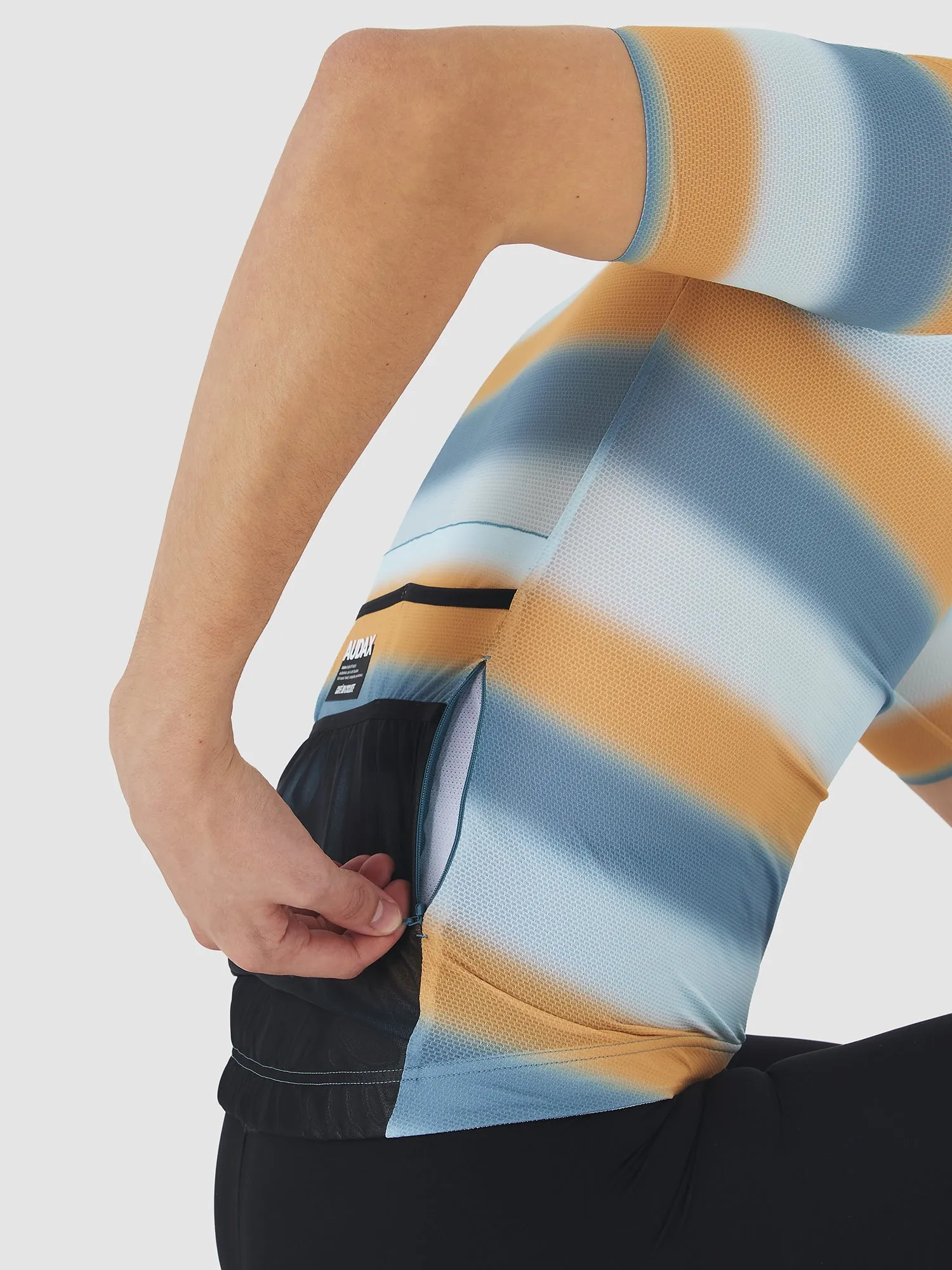 CAFE DU CYCLISTE Mona V2 Cycling Jersey - Deep Water - Image 3