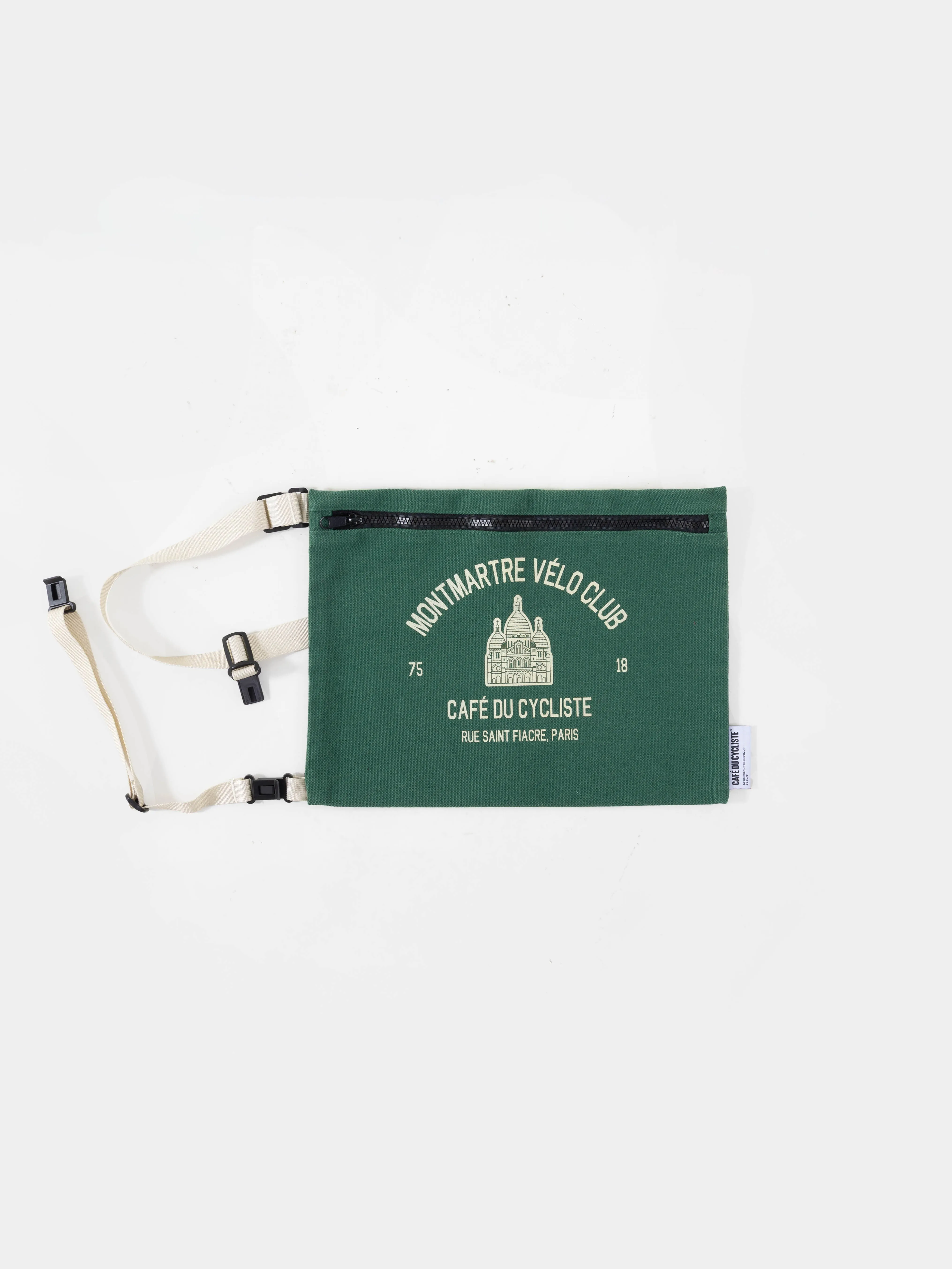 CAFÉ DU CYCLISTE MVC Musette - Dark Green - Image 2