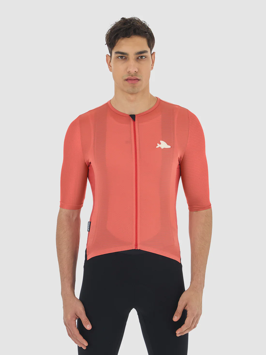 CAFE DU CYCLISTE Olympe Ultralight Cycling Jersey - Cinder Red - Image 2