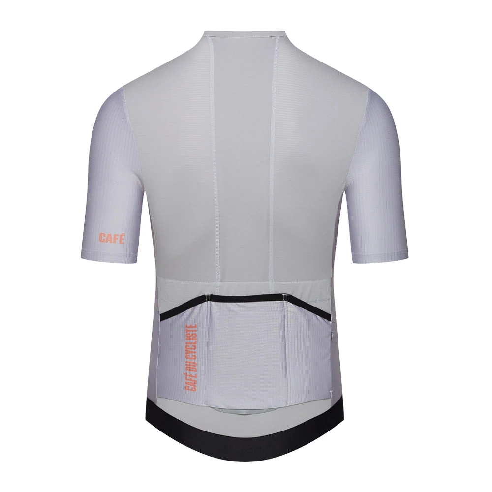 CAFE DU CYCLISTE Olympe Ultralight Cycling Jersey - Mountain Fog - Image 2