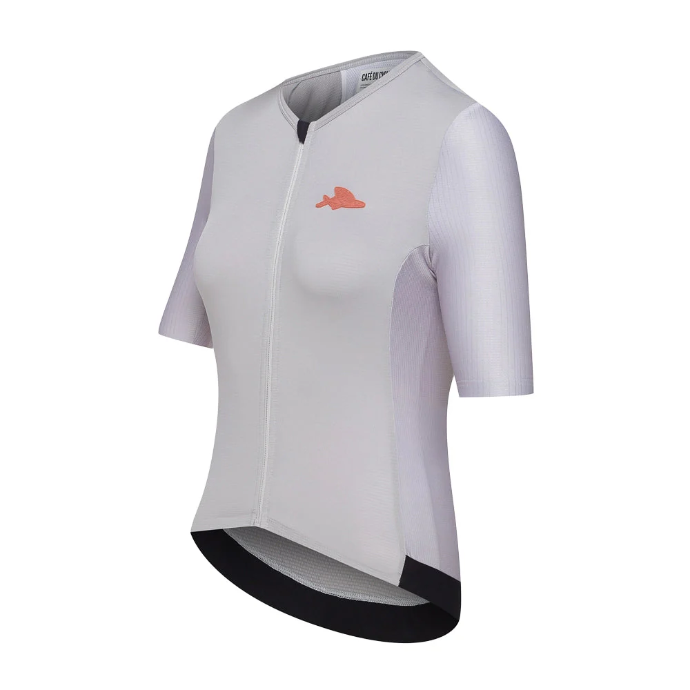 CAFE DU CYCLISTE Olympe Ultralight Cycling Women Jersey - Mountain Fog - Image 3