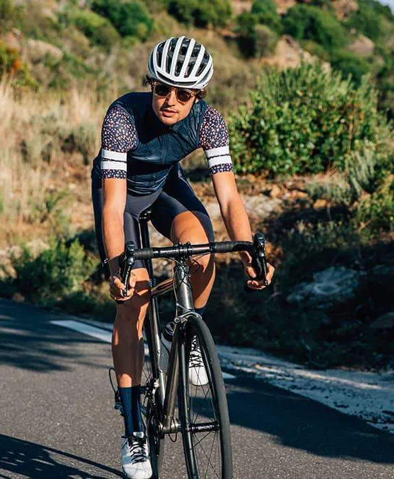 CAFE DU CYCLISTE Petra Gilet - Peacock Blue - Image 4