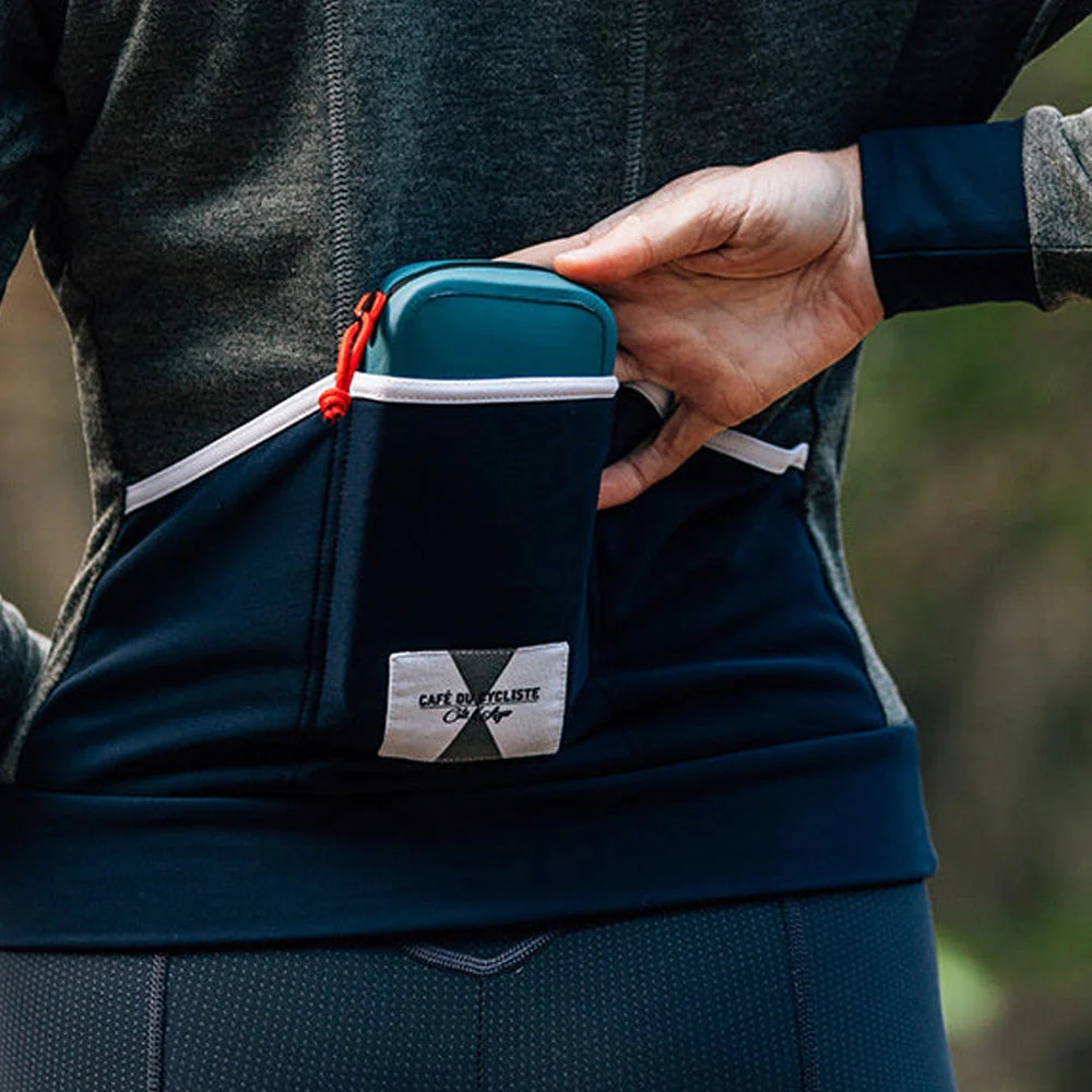 CAFE DU CYCLISTE Wallet Ride Pack Pouch - Blue - Image 3