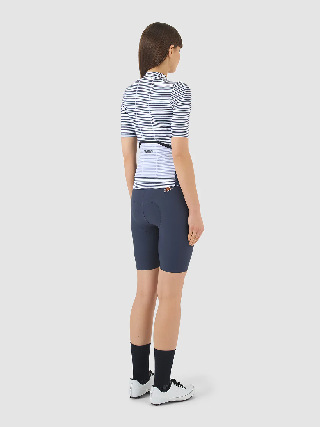 CAFE DU CYCLISTE Romy Women Jersey - Navy/White - Image 4