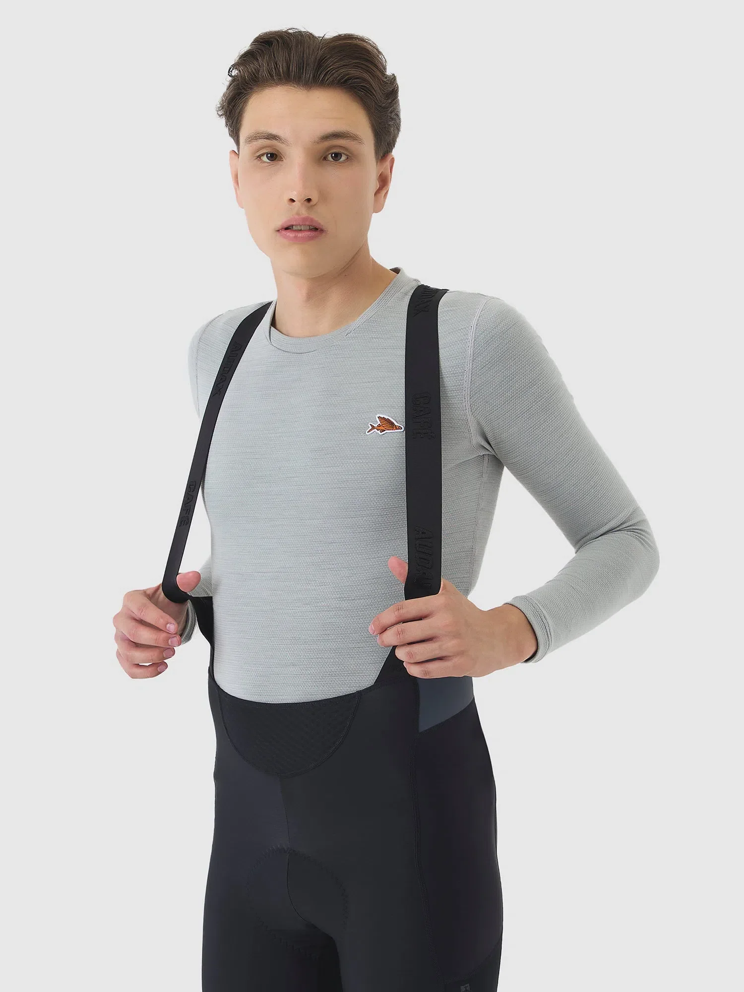 CAFE DU CYCLISTE Rosie Audax Cargo Winter Bib Tights - Black - Image 4