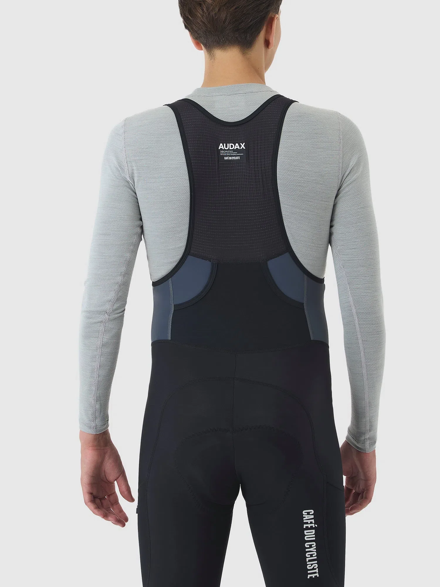 CAFE DU CYCLISTE Rosie Audax Cargo Winter Bib Tights - Black - Image 5