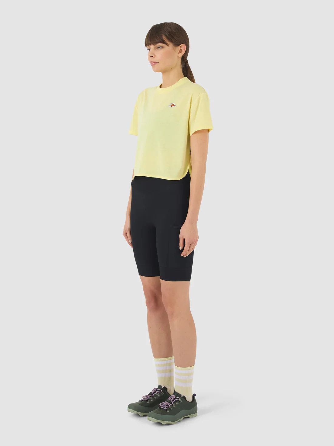 CAFE DU CYCLISTE Sandrine Women Cycling Jersey - Naples Yellow - Image 2