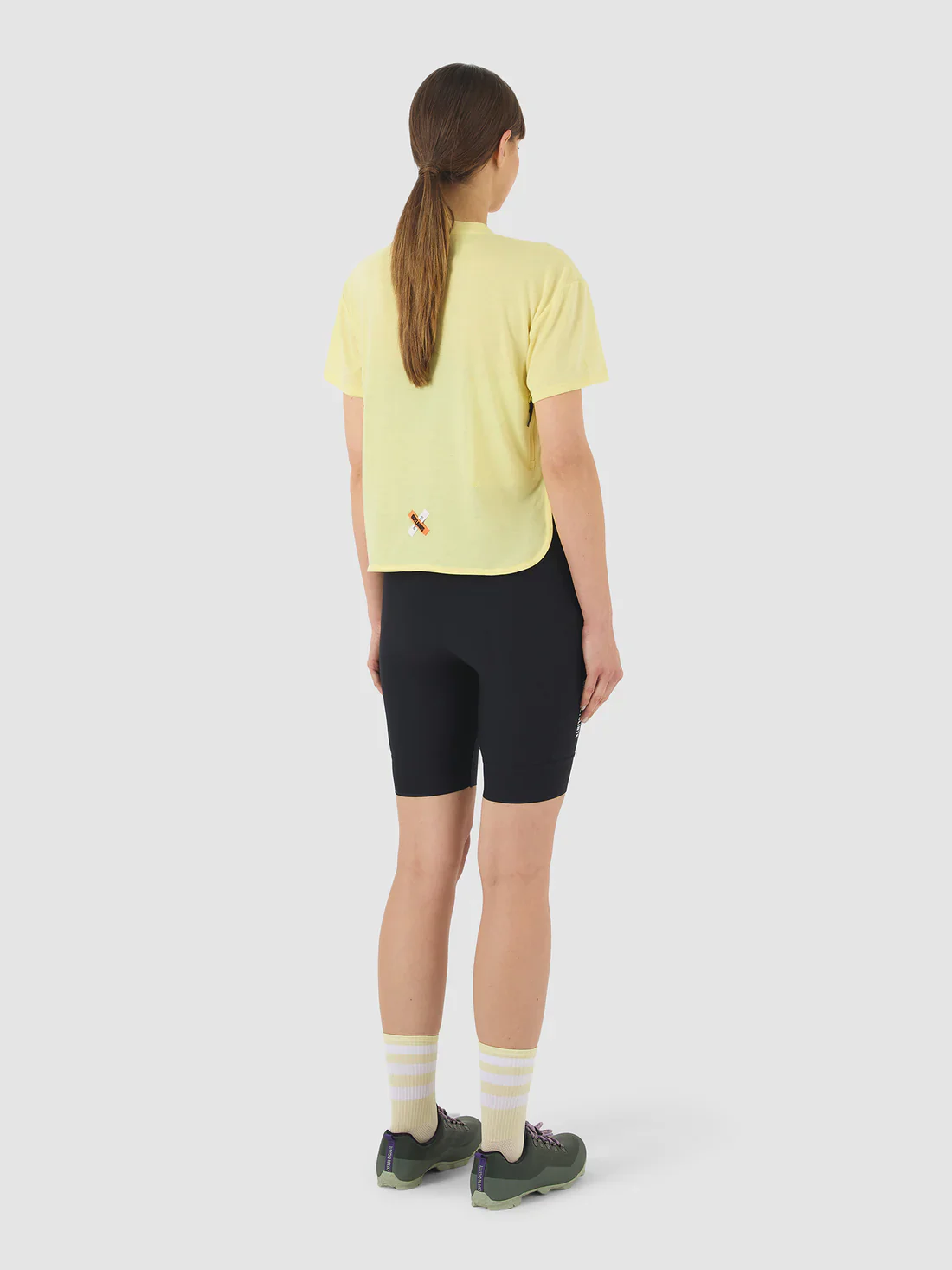 CAFE DU CYCLISTE Sandrine Women Cycling Jersey - Naples Yellow - Image 4