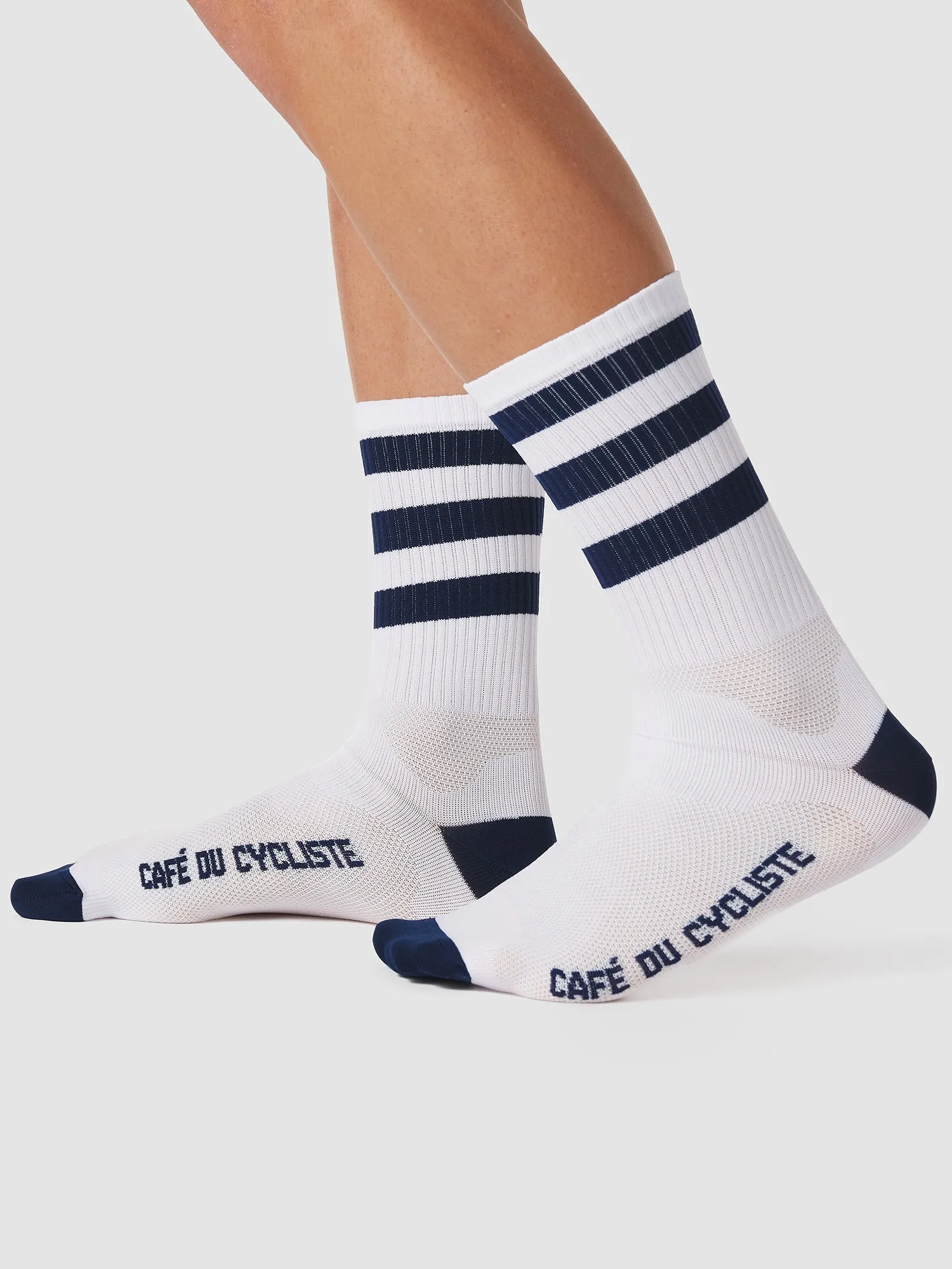 CAFÉ DU CYCLISTE Skate Socks - Navy - Image 5