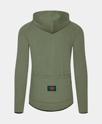 CAFE DU CYCLISTE Solenne Gravel Hoodie - Gunmetal Green - Image 2