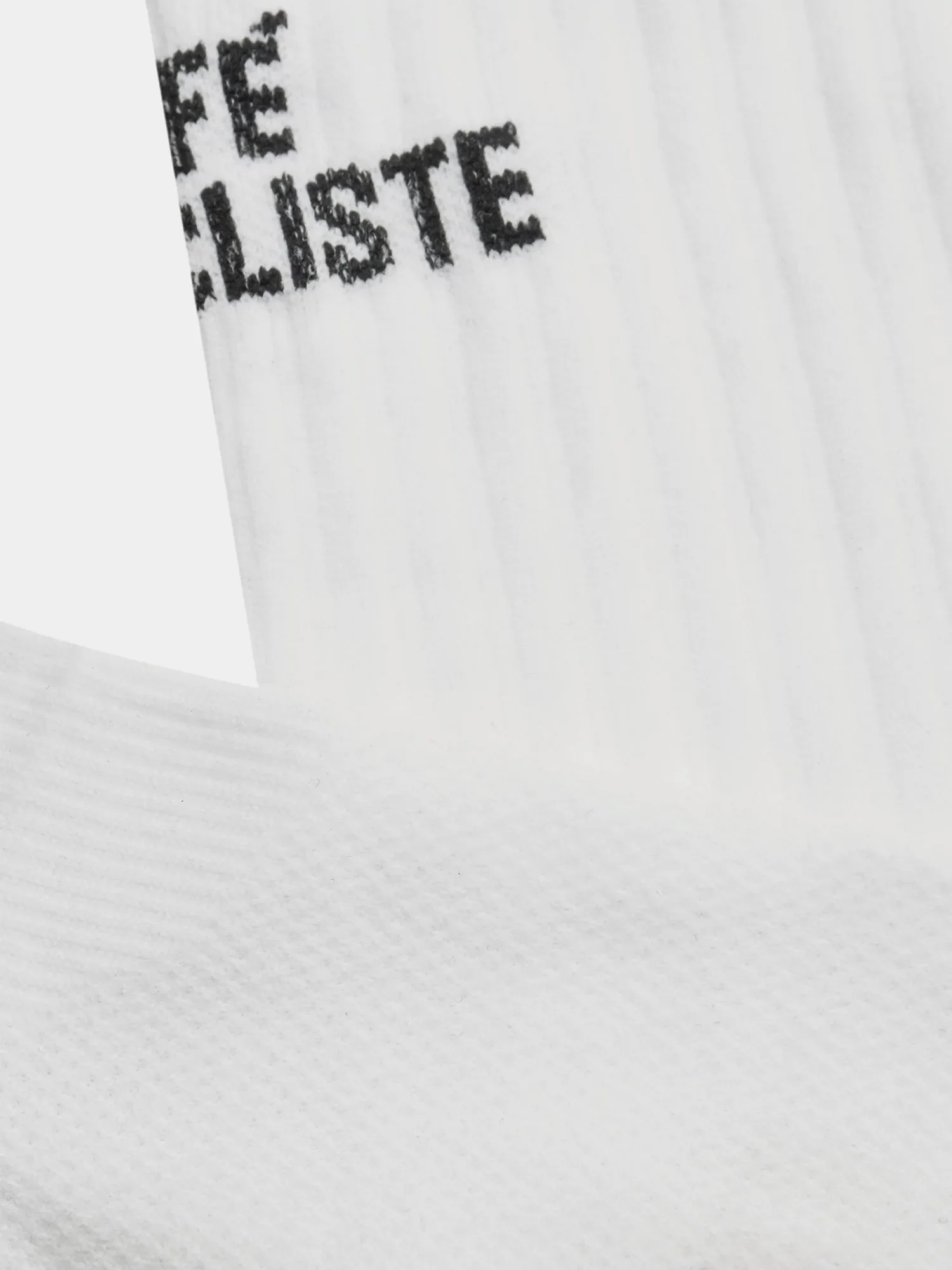 CAFE DU CYCLISTE Solid Socks - White - Image 4