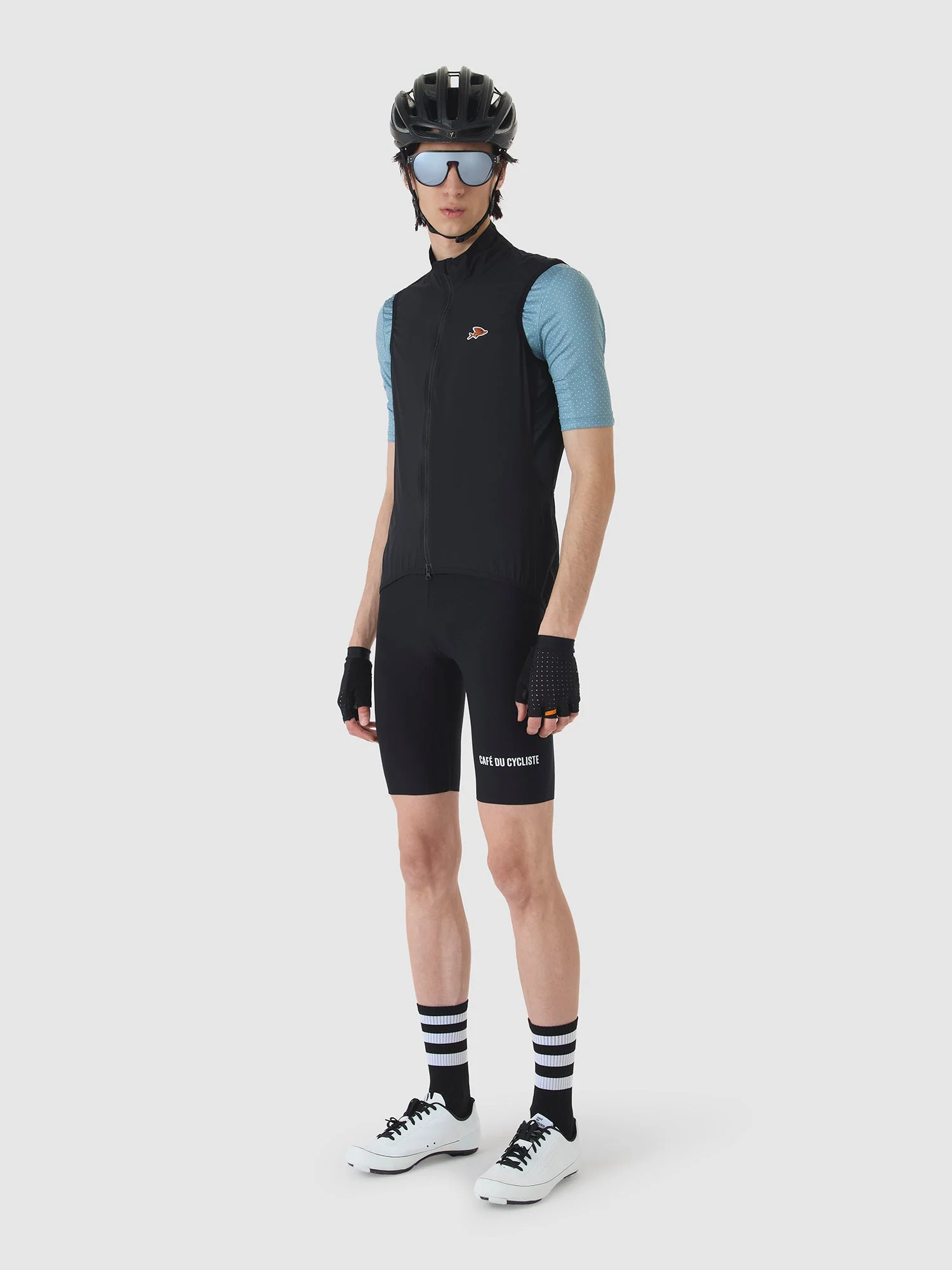 CAFE DU CYCLISTE Summer Mitts - Black - Image 2