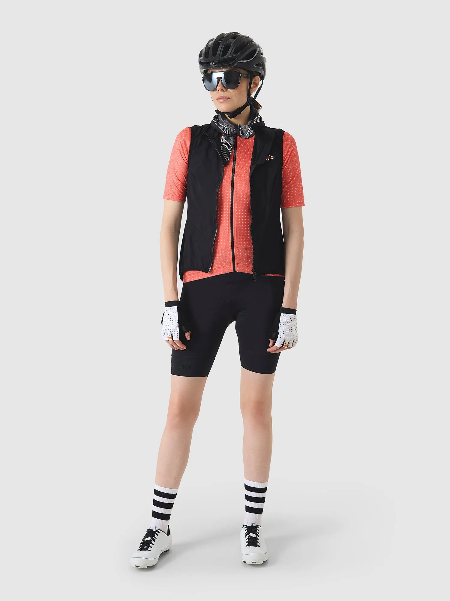 CAFE DU CYCLISTE Summer Mitts Unisex Cycling Gloves - White - Image 2
