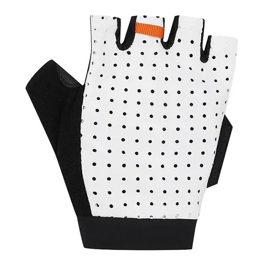 CAFE DU CYCLISTE Summer Mitts Unisex Cycling Gloves - White - Image 3
