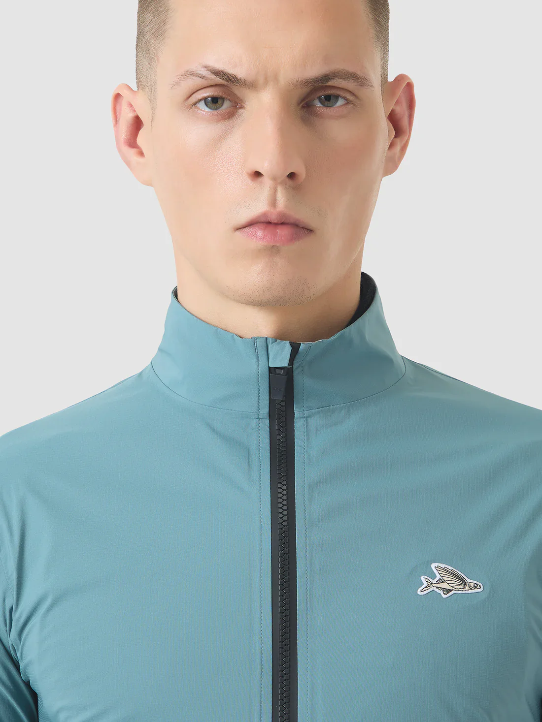 CAFE DU CYCLISTE Suzette Rain Jacket - Deep Water - Image 4