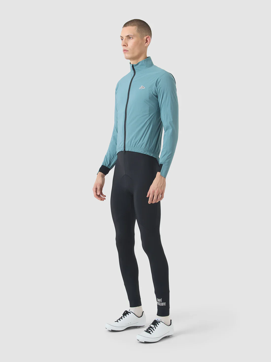 CAFE DU CYCLISTE Suzette Rain Jacket - Deep Water - Image 5
